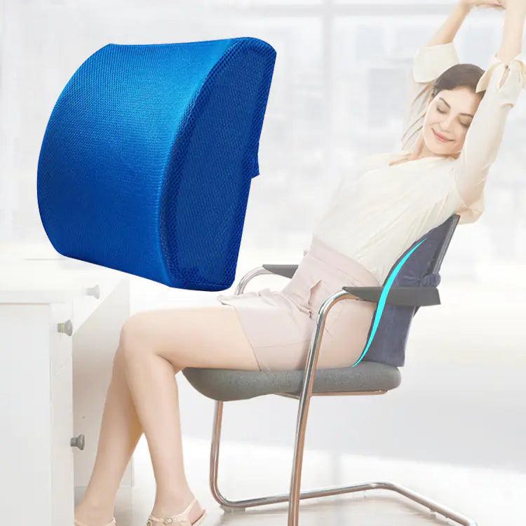 Backrest Lumbar Support Memory Sponge Back Cushion