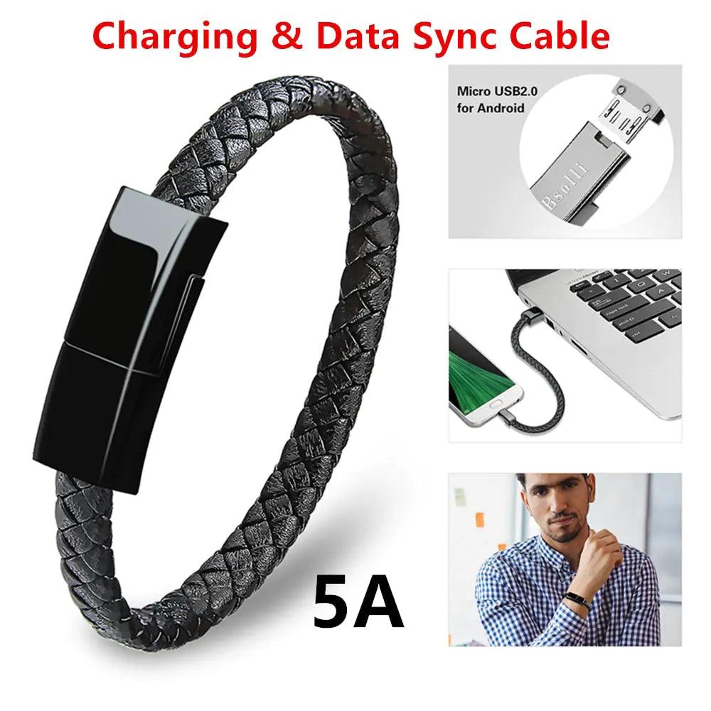 USB Data Charging Bracelet